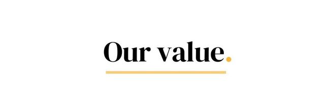 Our Value 