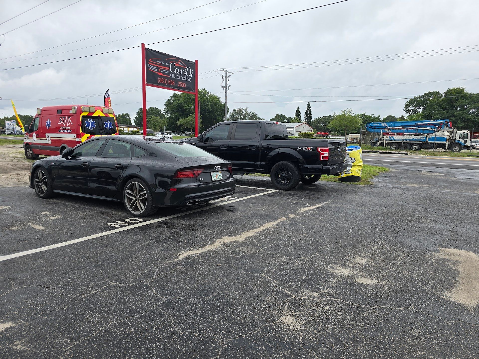 Audi A7 Sportback parked at CarDi Automotive | CarDi Automotive