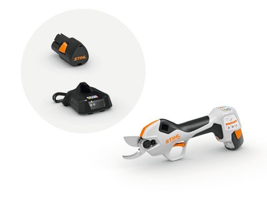 Battery-powered Pruning Shears With Battery And Holster — Stihl Shop Atherton In Atherton, QLD