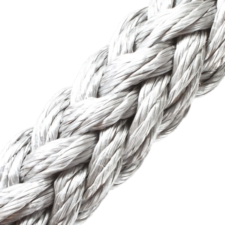 Braided White Rope, Close-up View — Stihl Shop Atherton In Atherton, QLD