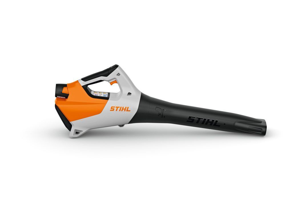 Orange, White, and Black Stihl Handheld Leaf Blower — Stihl Shop Atherton In Atherton, QLD