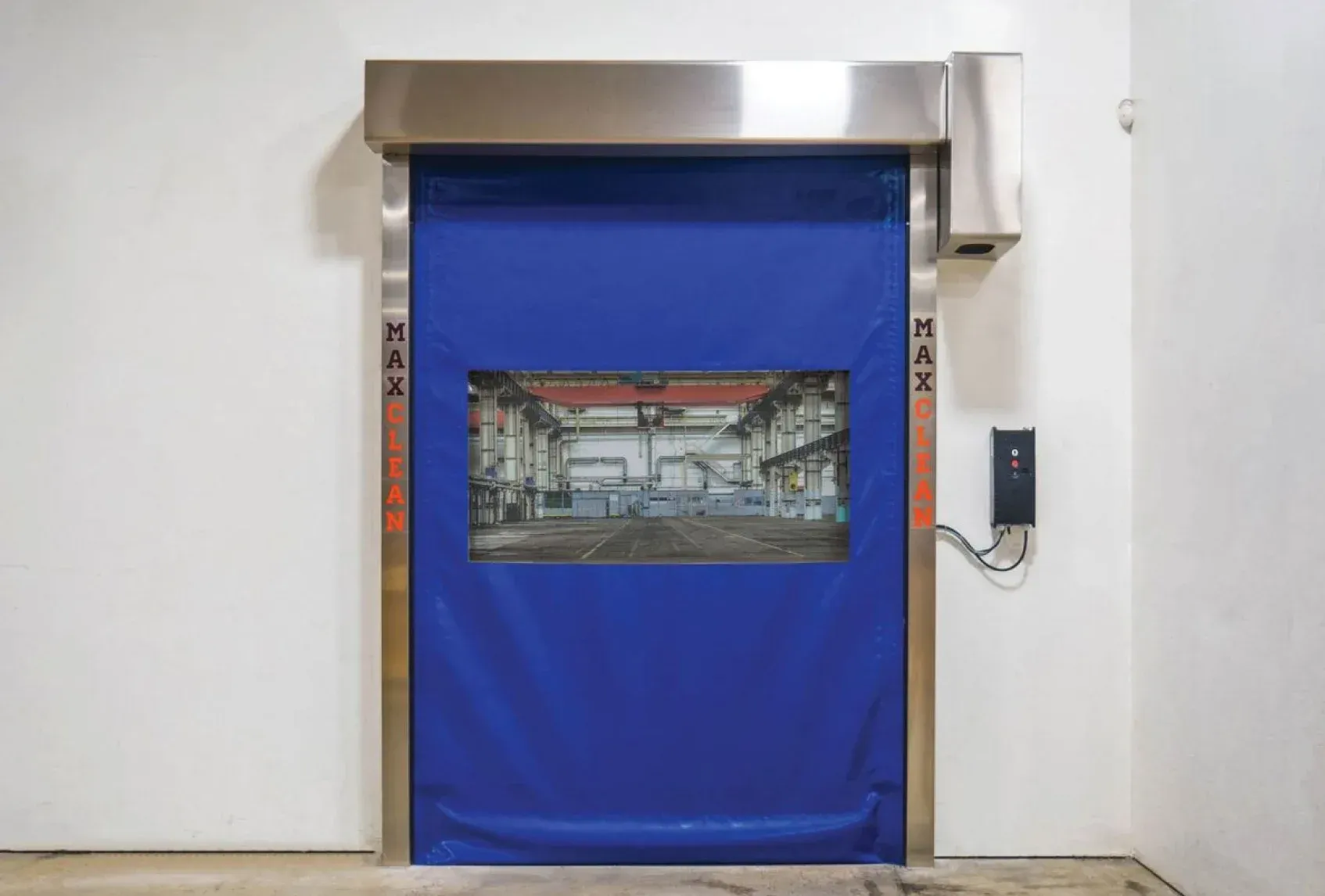 A high-speed freezer door service in Nashville, NC by Chappell's Overhead Door