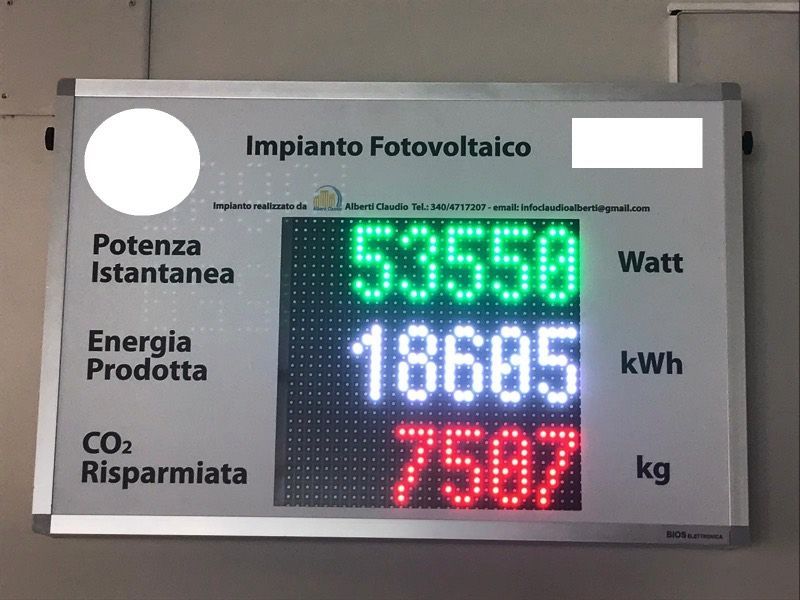 impianto fotovoltaico