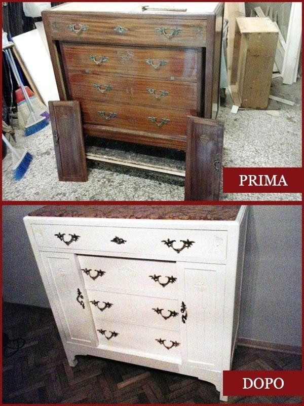 cassettiera restaurata