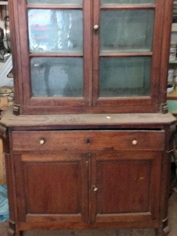 credenza da cucina in legno