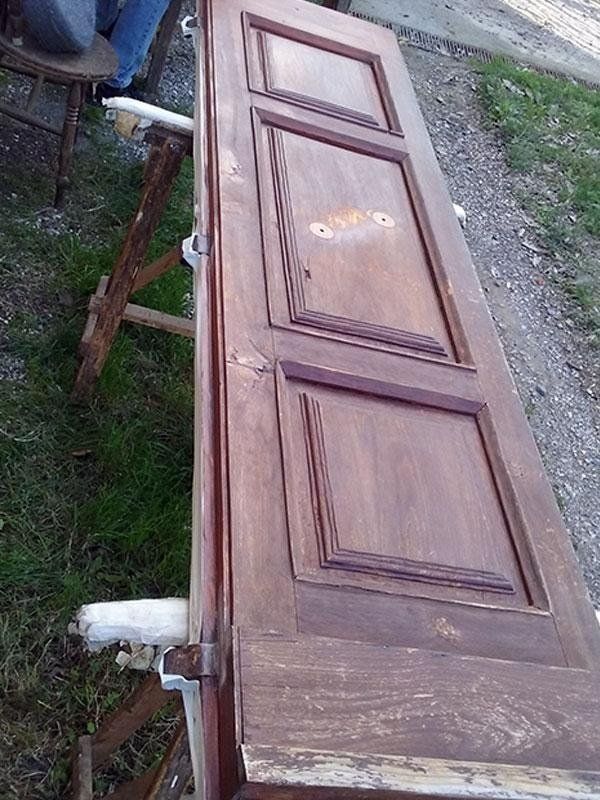 restauro anta in legno