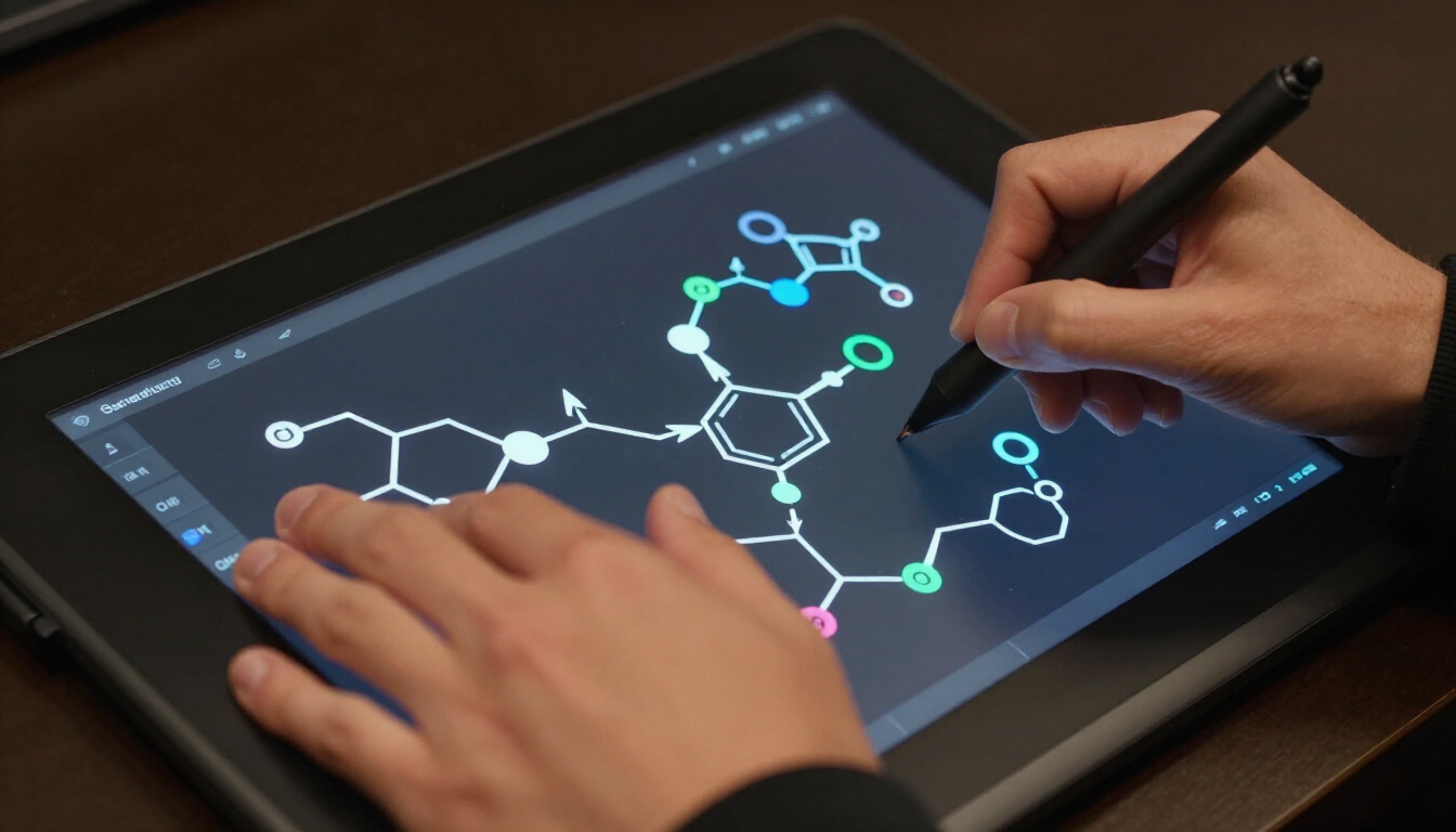 Digital Chemistry Drawing