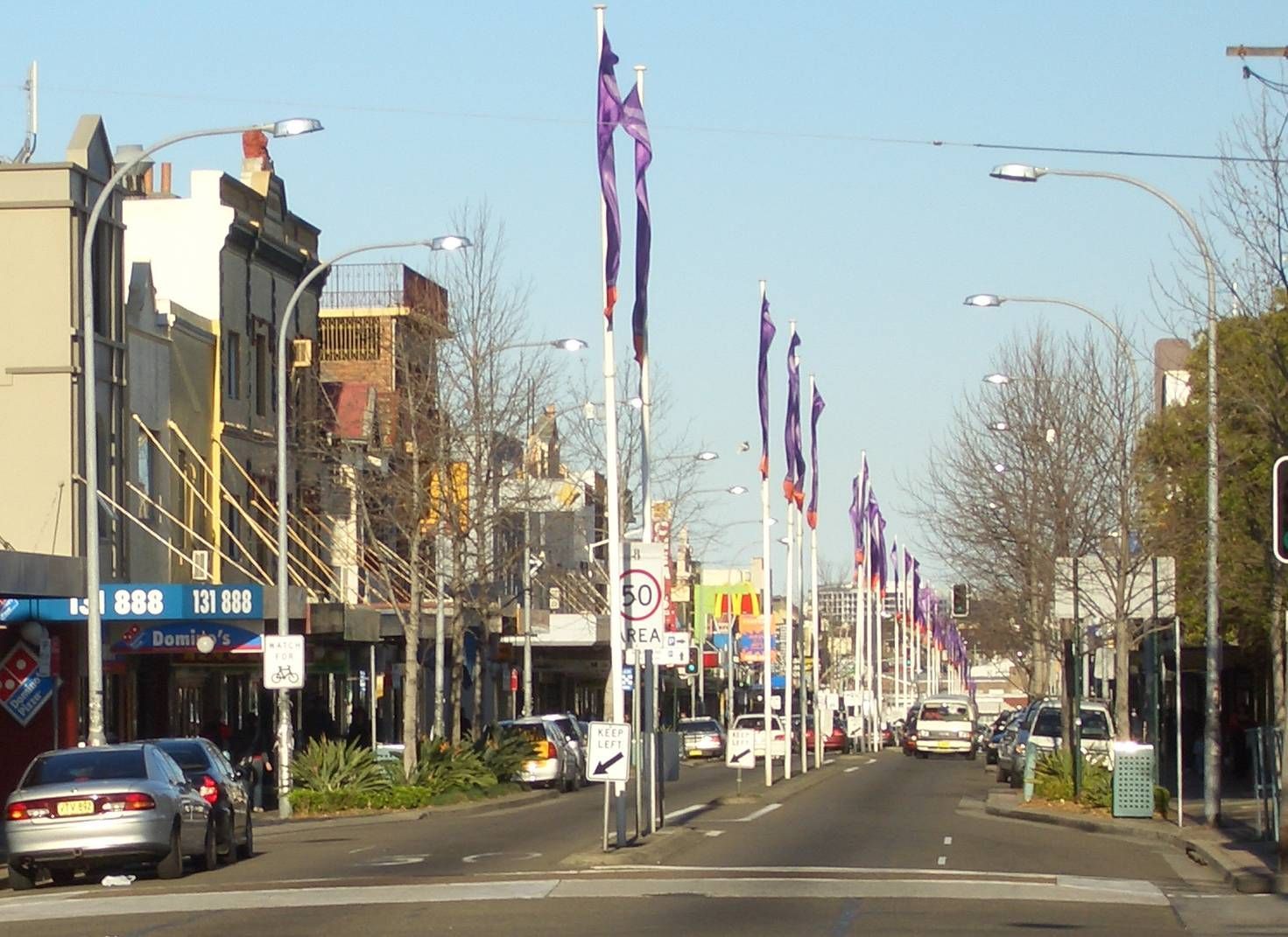 HSC Biology & Chemistry Success in Newtown Intersection of King Street and Enmore Road in Newtown, highlighting the Inner West community served by Tutorio Tutoring senior Biology and Chemistry HSC tutoring.