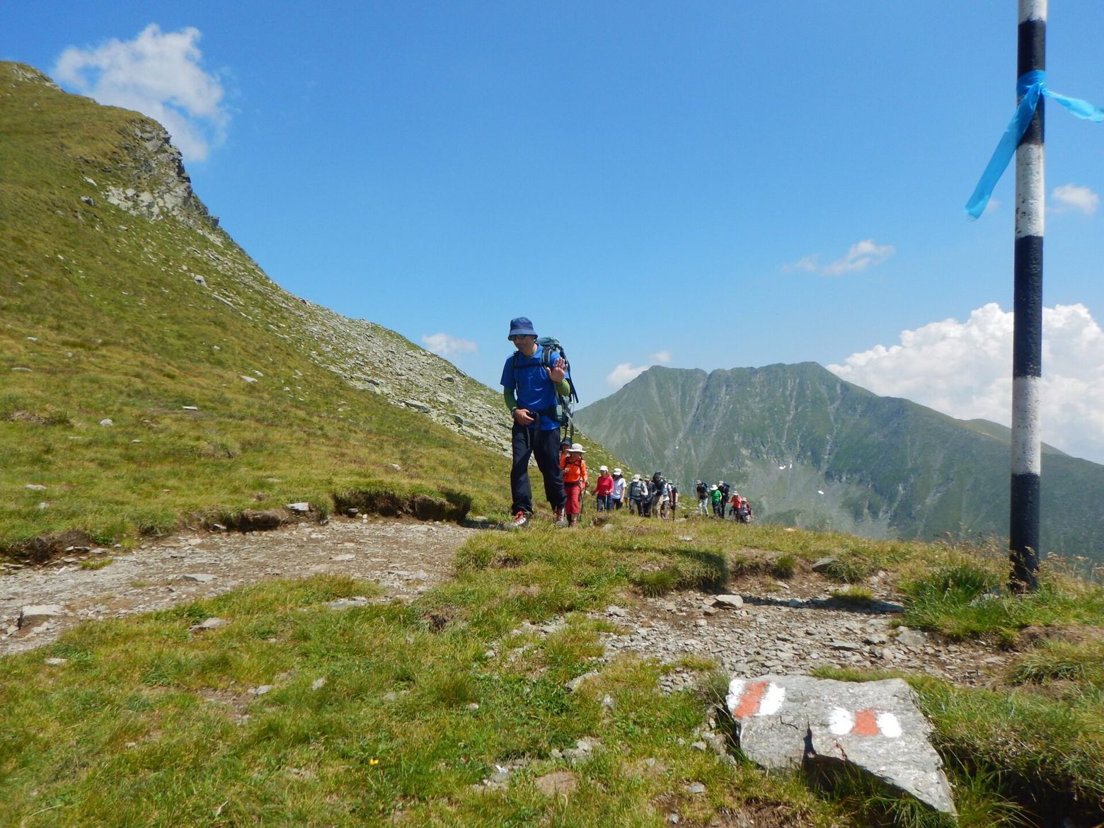 walking in Romania