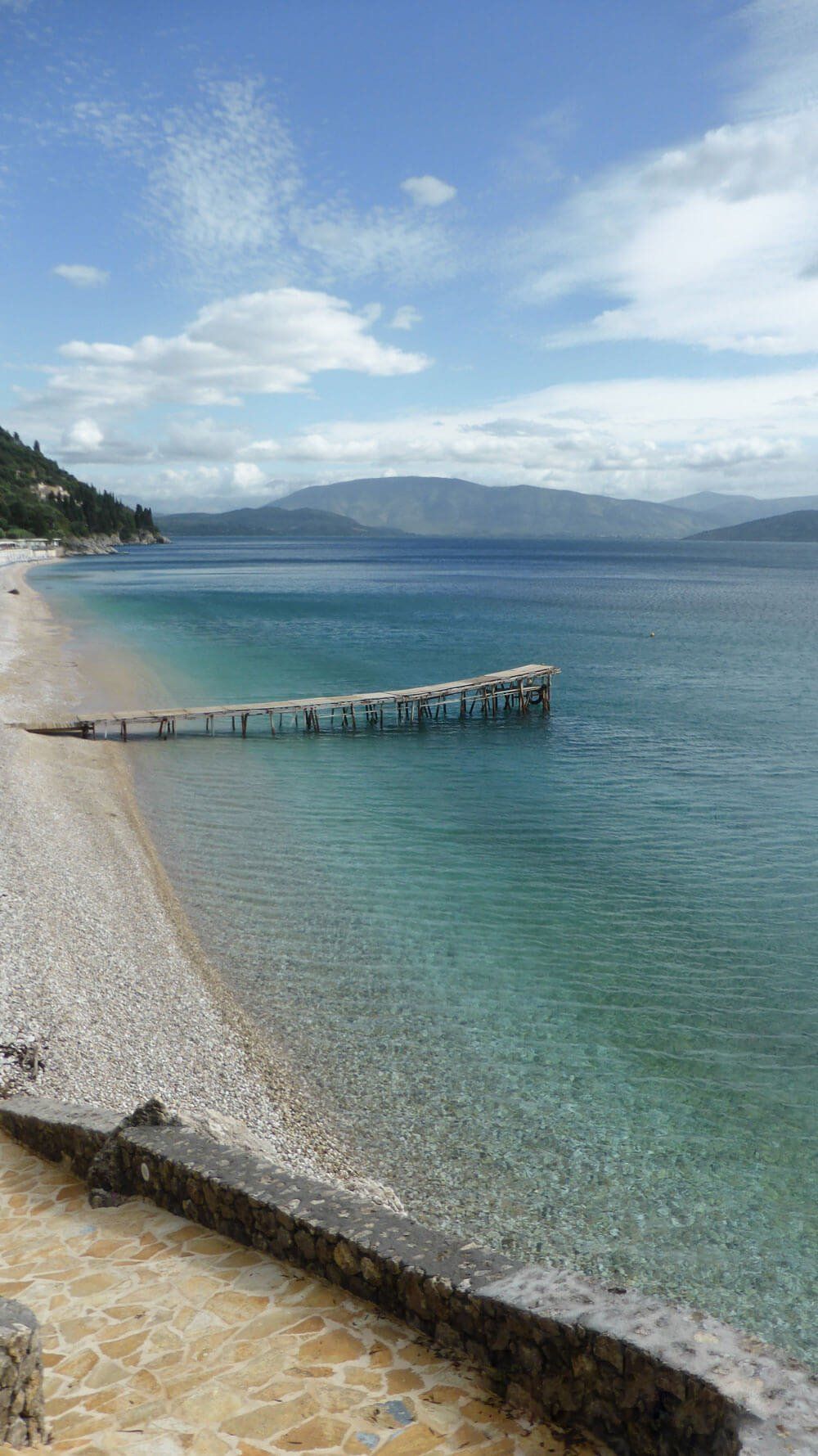 Corfu coastline, Greece