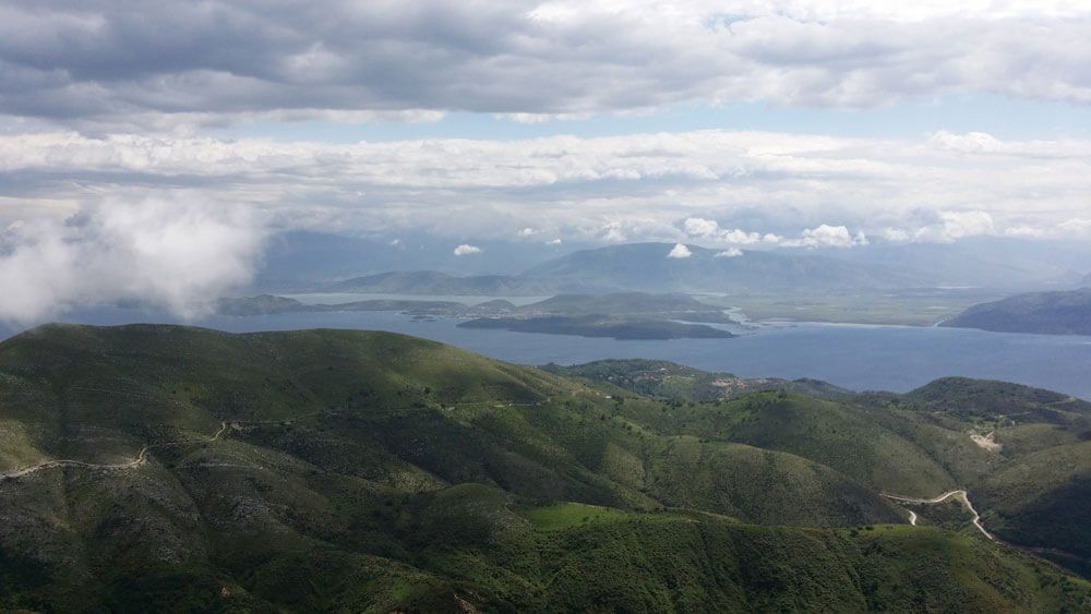 Mountain Pantokrator, Corfu, Greece