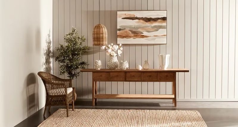 A Low Pendant Light Next to a Chair — Brightway Lighting in Lismore, NSW