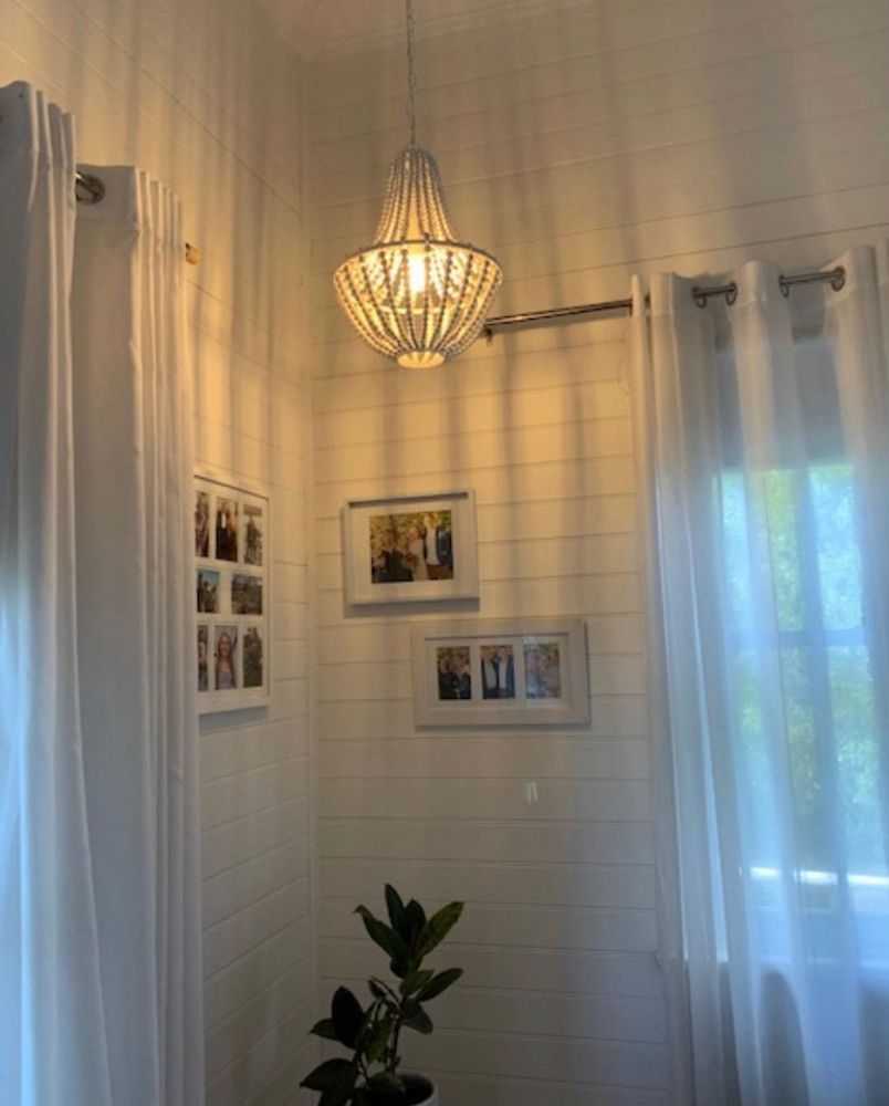 Corner of a Room With Chandelier — Brightway Lighting in Lismore, NSW