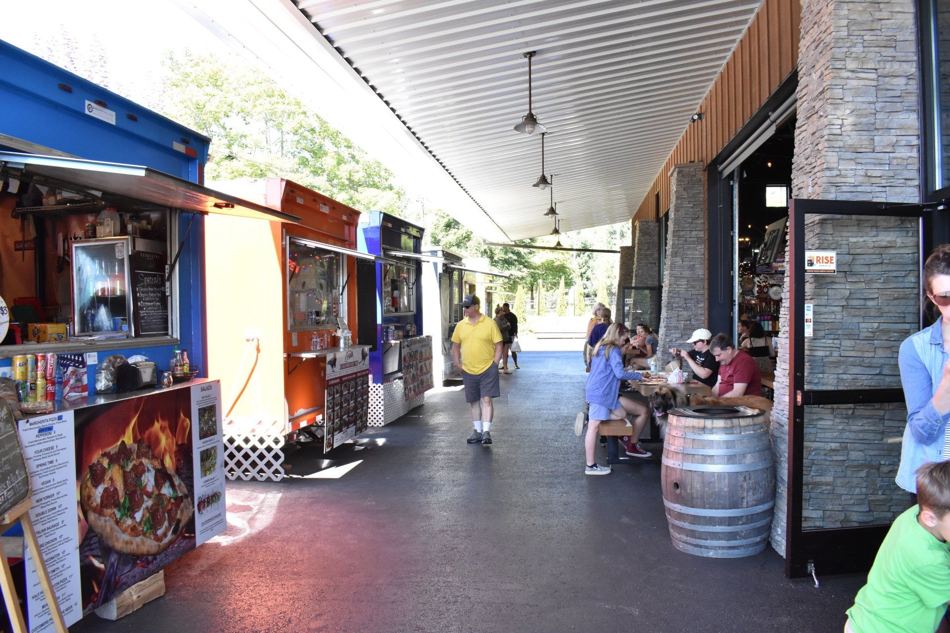 Best place for food trucks in happy valley