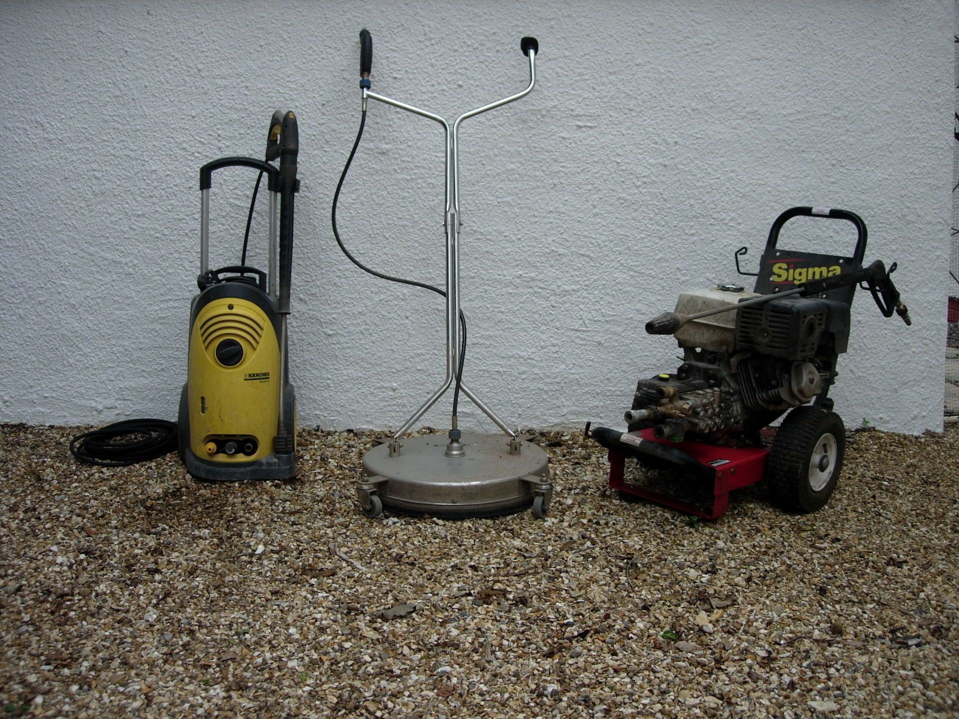Selection of pressure washers from Sealers Direct Ltd