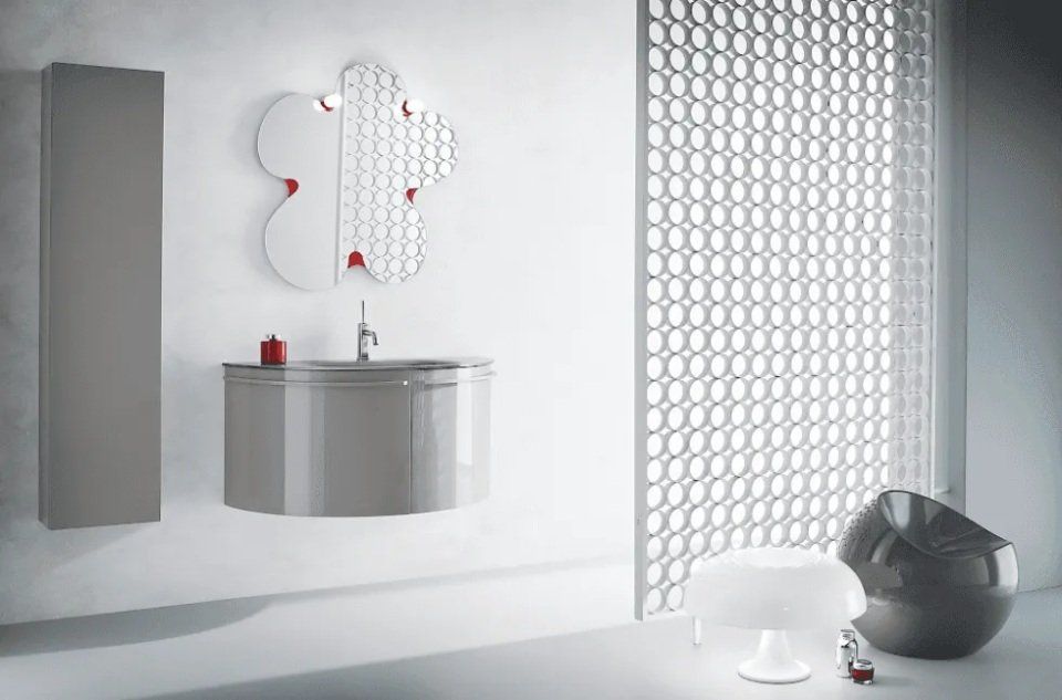 arredamento moderno per la zona bagno