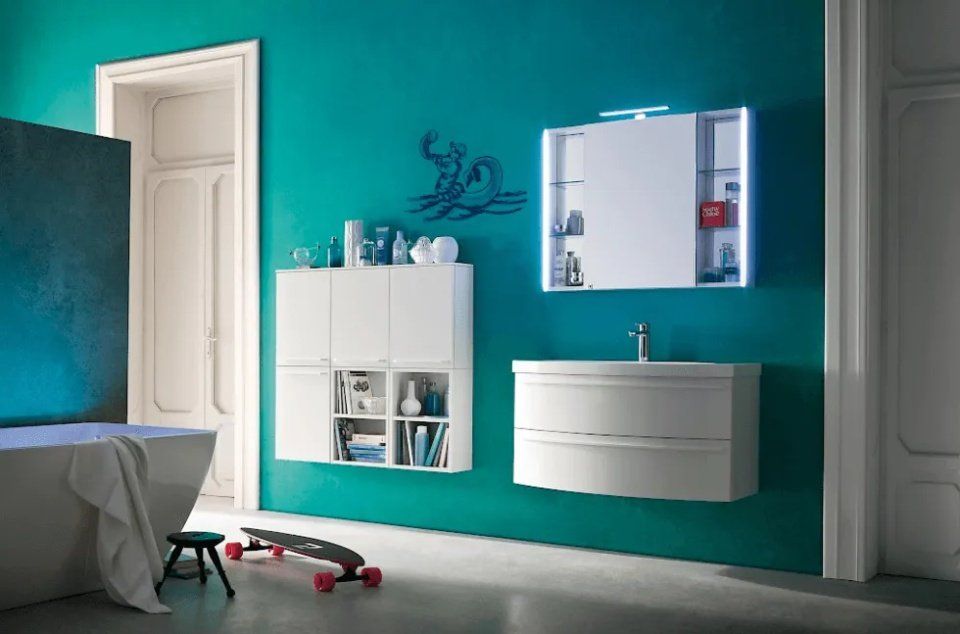 soluzione di arredo bagno