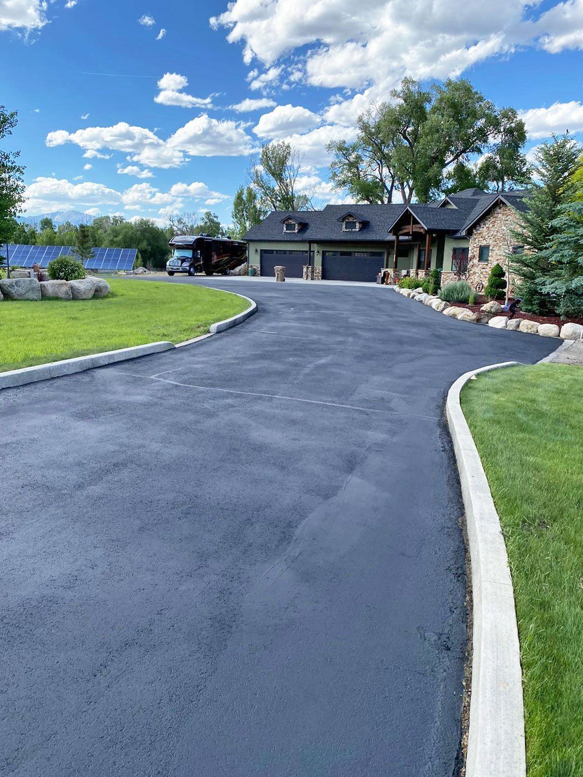 seal coating driveway