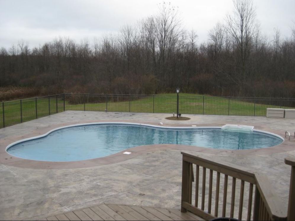 Pool With  Fences — Liverpool, NY — CoolWaters Pool & Spa