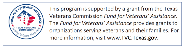 The veterans commission fund for veterans assistance provides grants to organizations serving veterans and their families.
