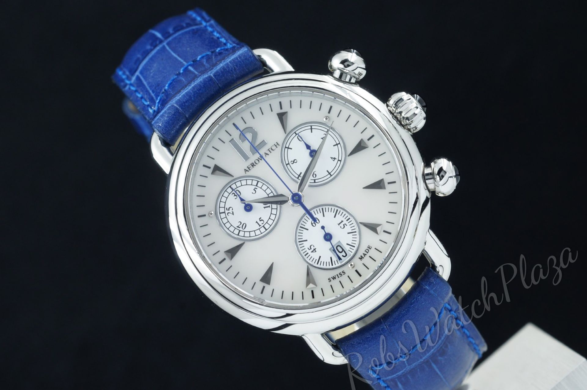 Horloge vooraanzicht: Aerowatch Lady Chronograph Collection 1942 A82905 AA10