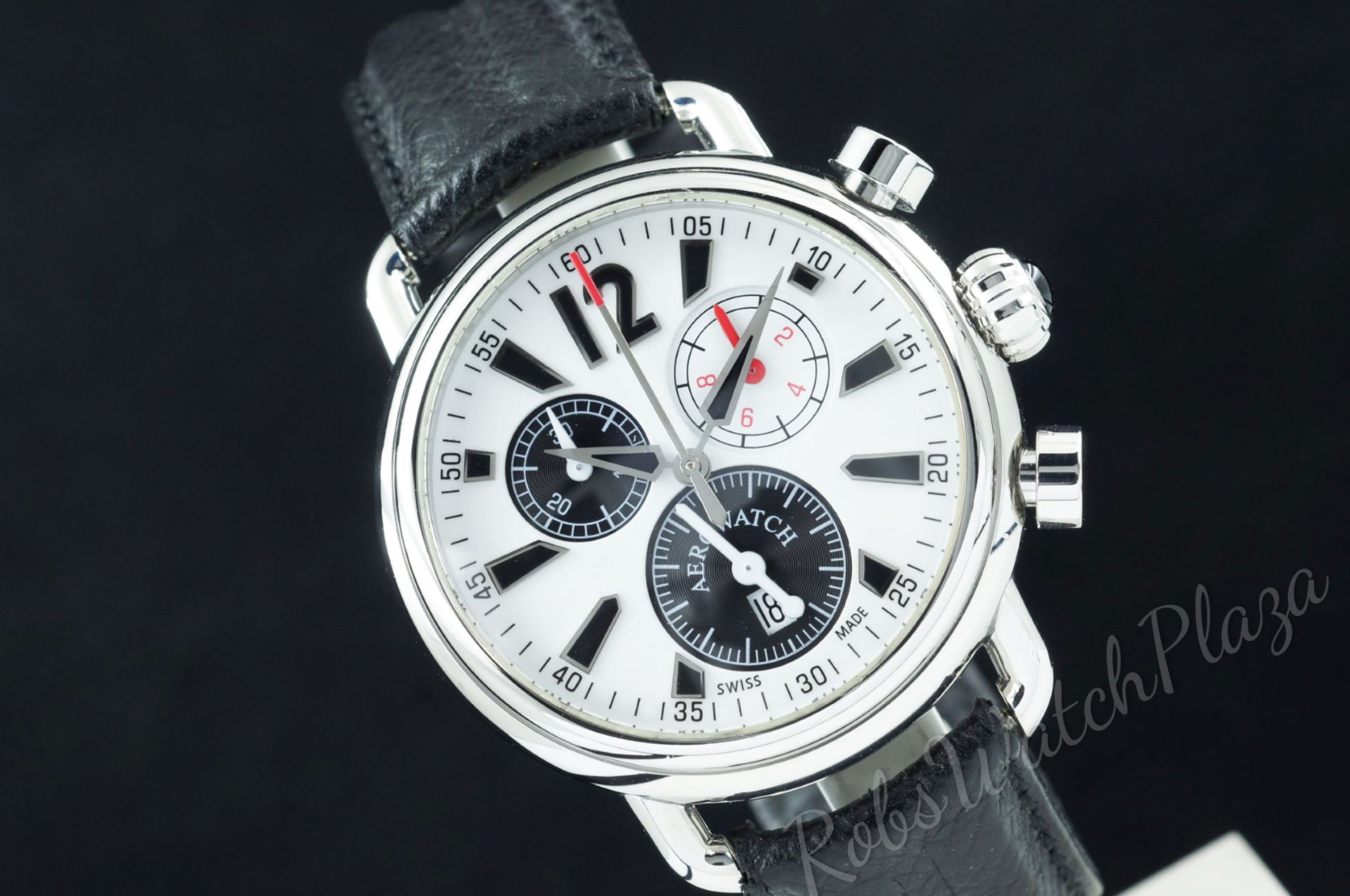 Horloge vooraanzicht: Aerowatch Aerolady Sport Chrono Collection Homage 1910 A81940 AA01