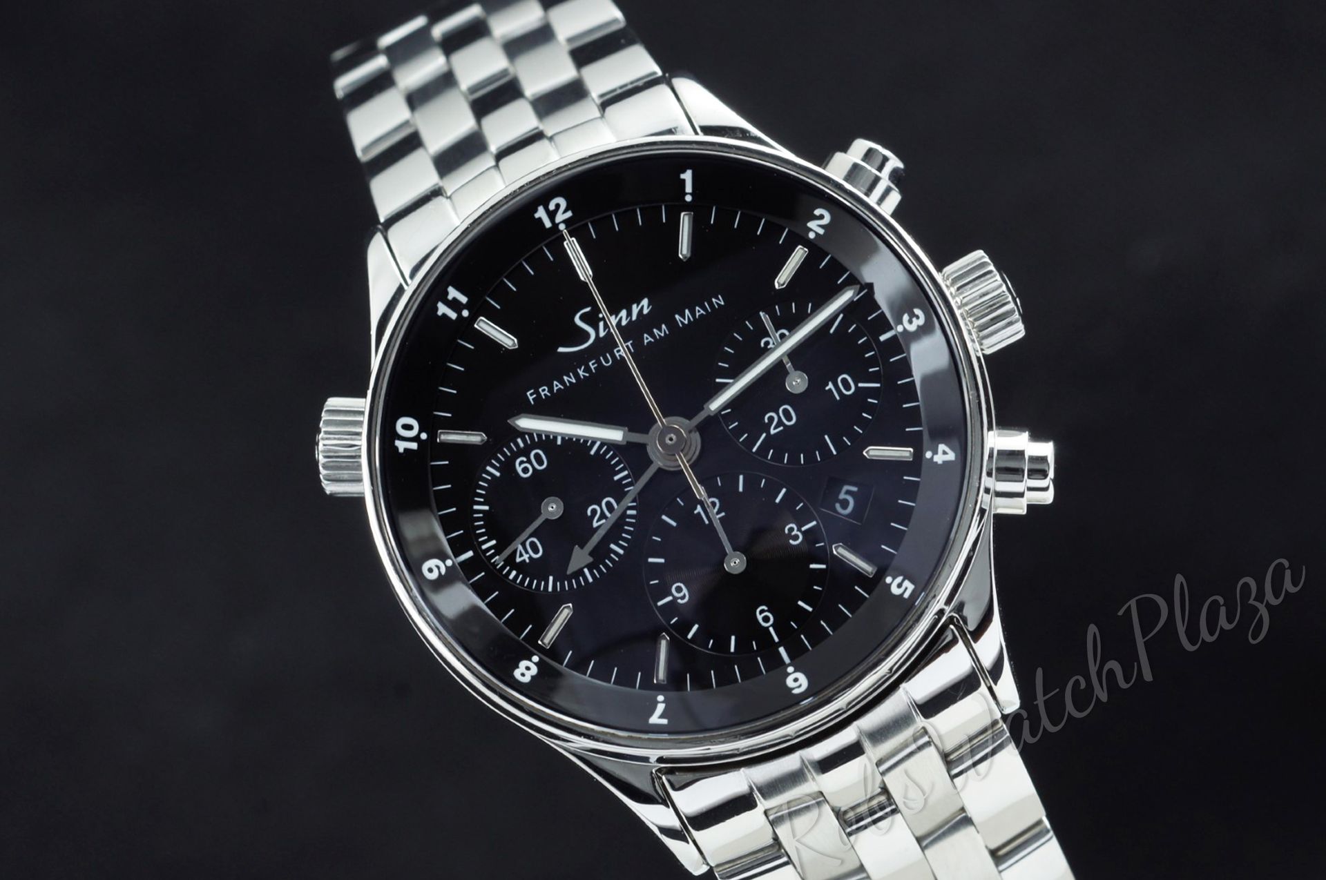 Horloge vooraanzicht: Sinn 6000 Frankfurt Financial District GMT 6000