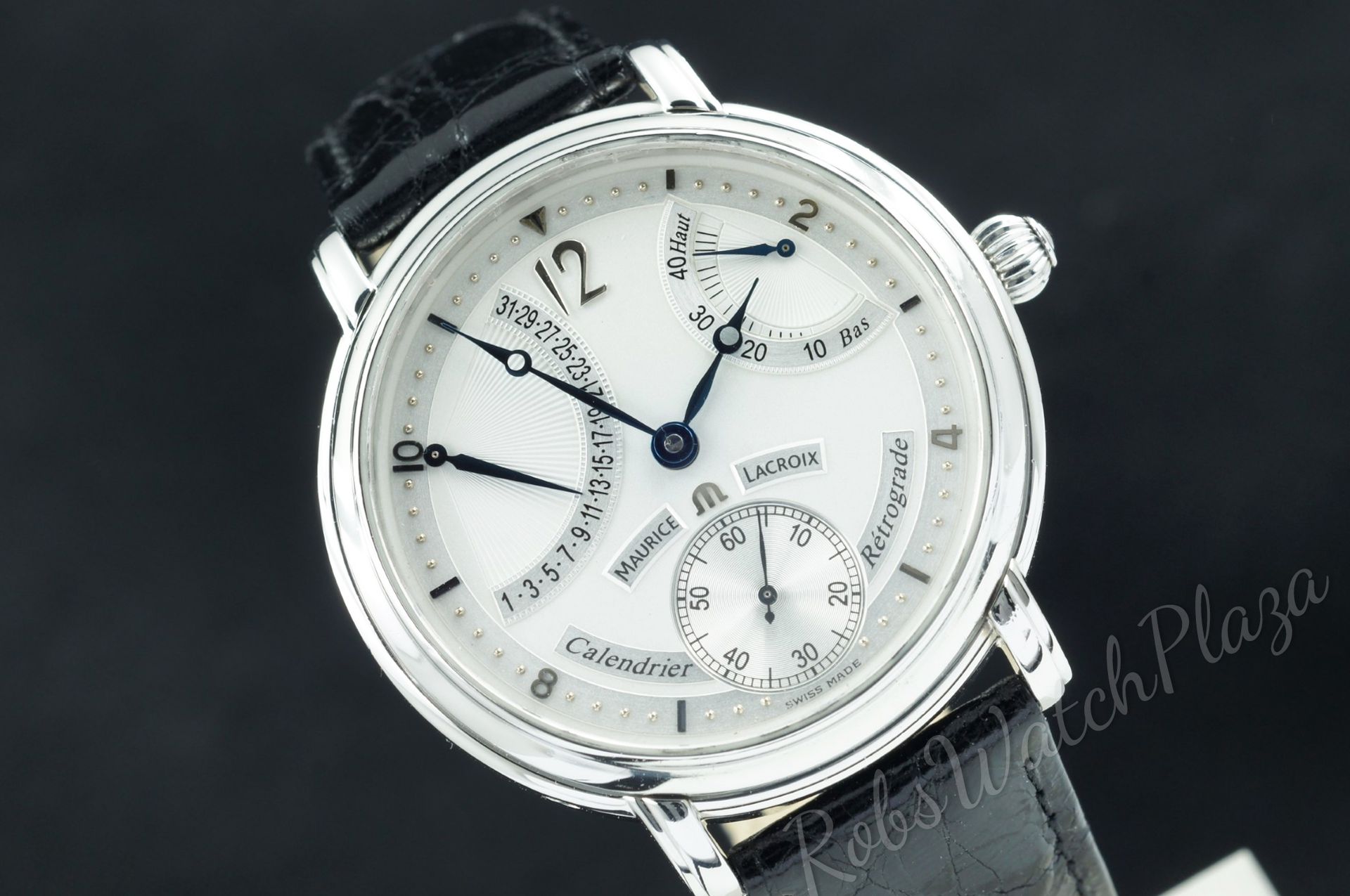 Horloge vooraanzicht: Maurice Lacroix Masterpiece Calendrier Retrograde 76840