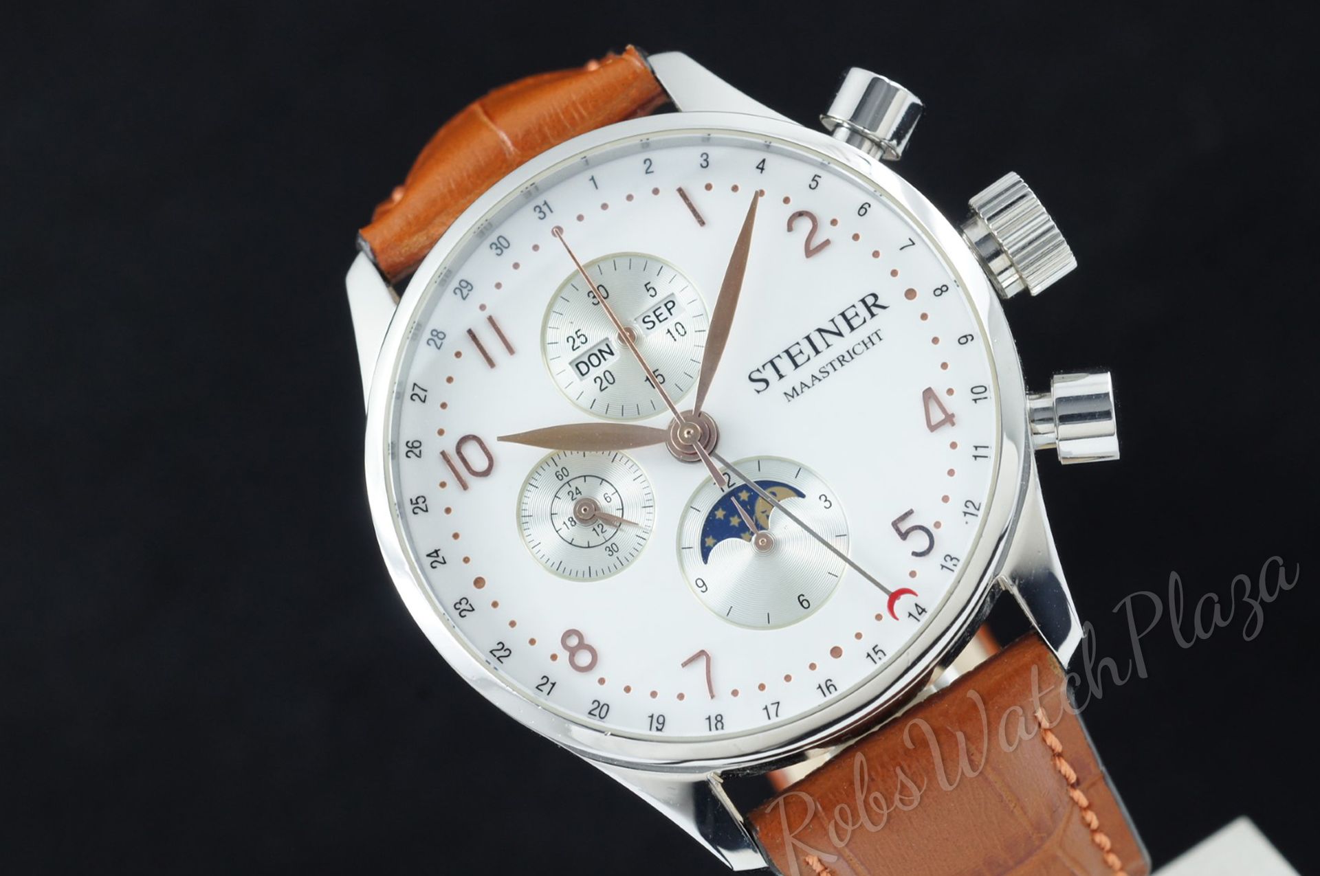 Horloge vooraanzicht: Steiner Moonphase Limited 50