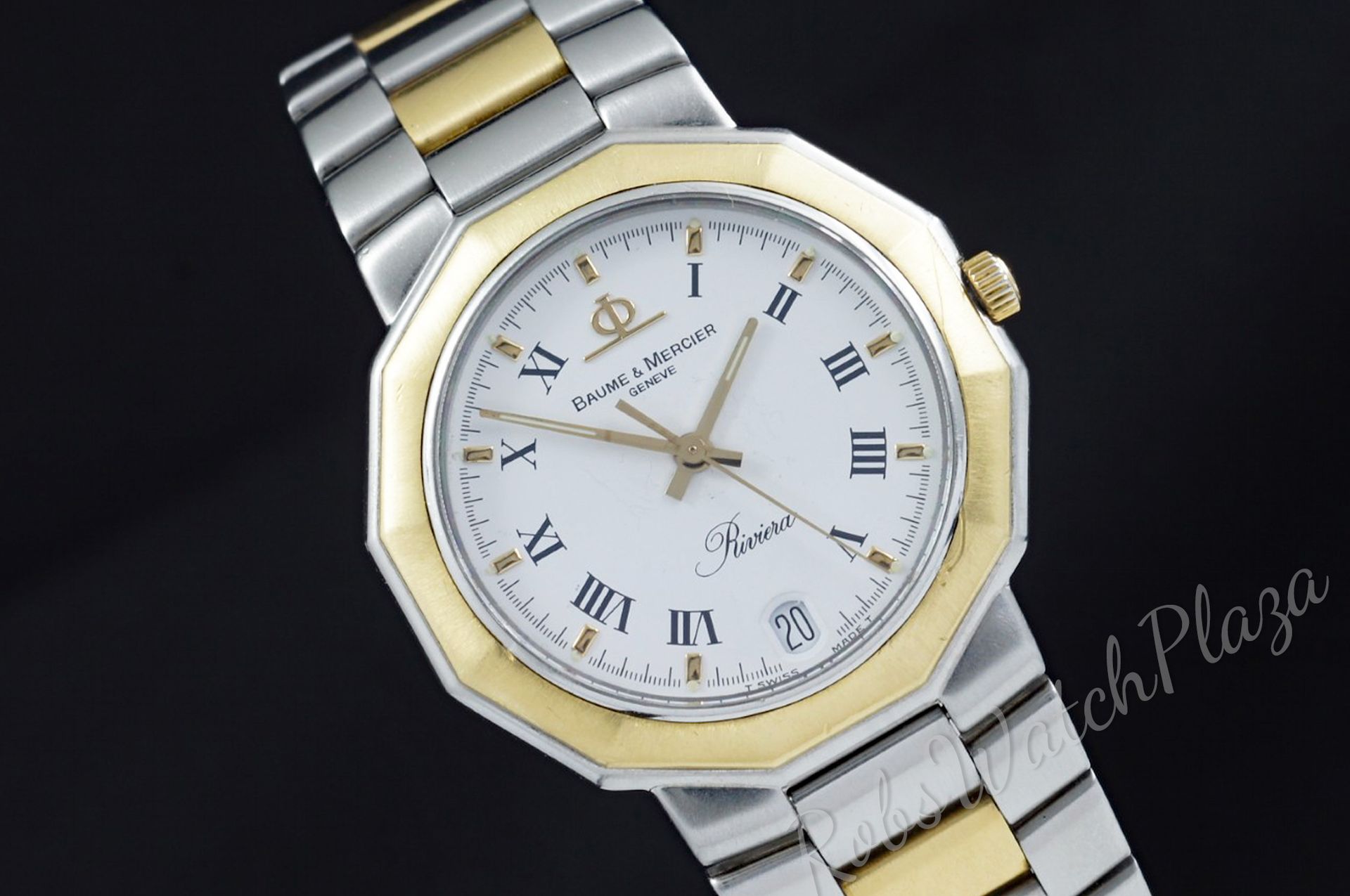 Foto horloge vooraanzicht op RobsWatchPlaza van een: Baume & Mercier Riviera quartz 5131