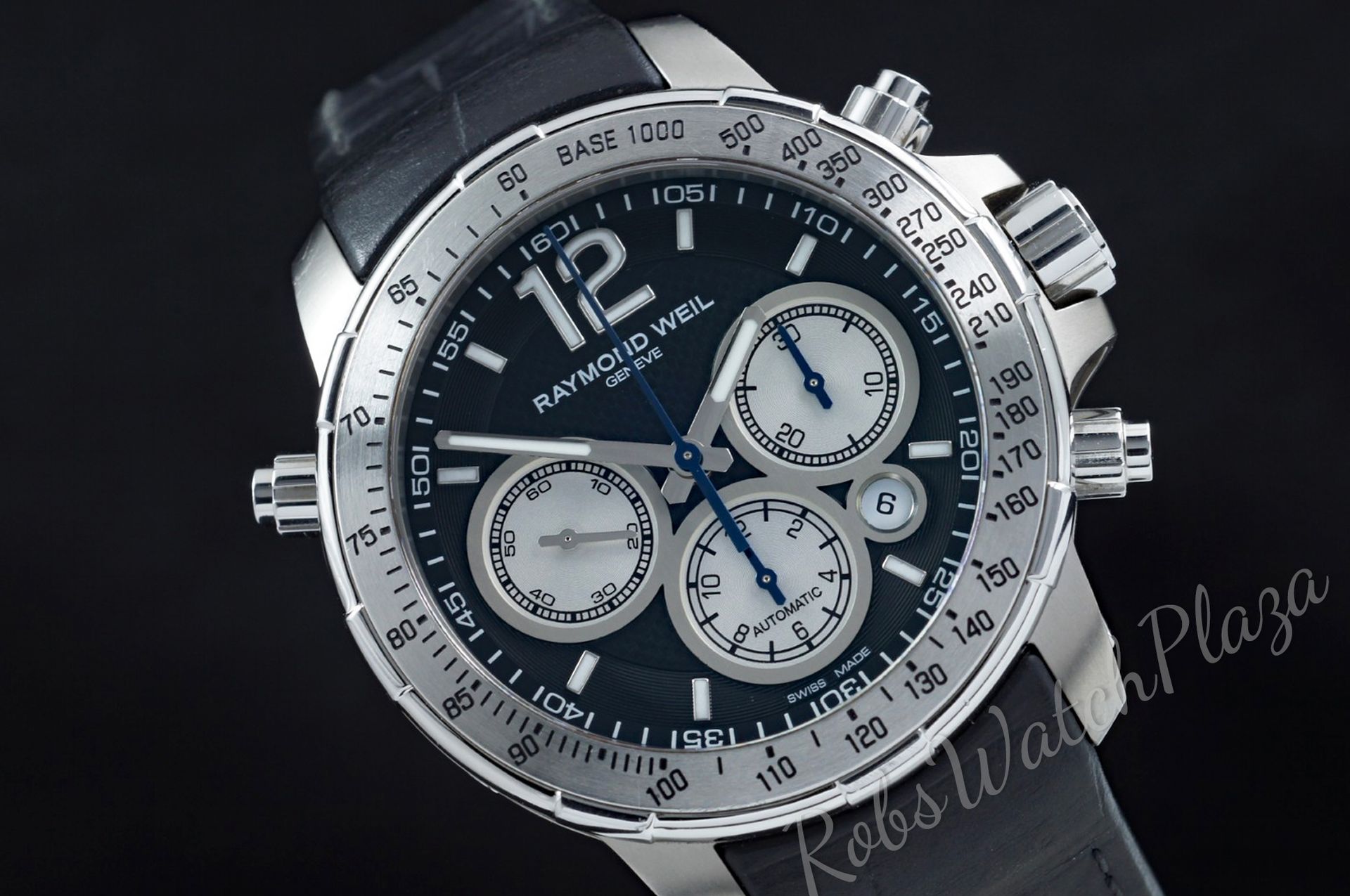 Foto horloge vooraanzicht op RobsWatchPlaza van een: Raymond Weil Nabucco Intenso 7700-TIR-05207