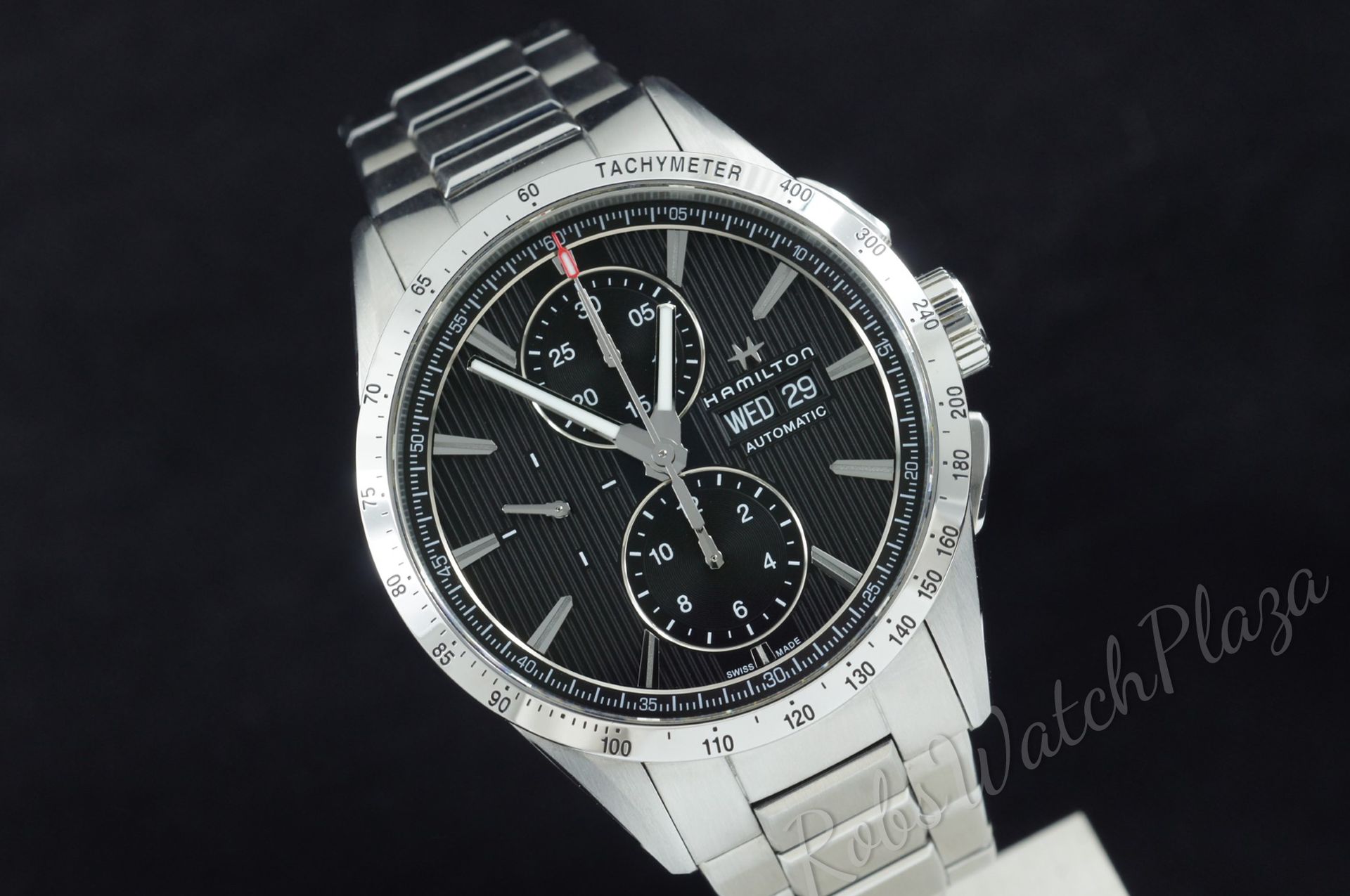 Horloge vooraanzicht: Hamilton Broadway chronograph automatic H43516131