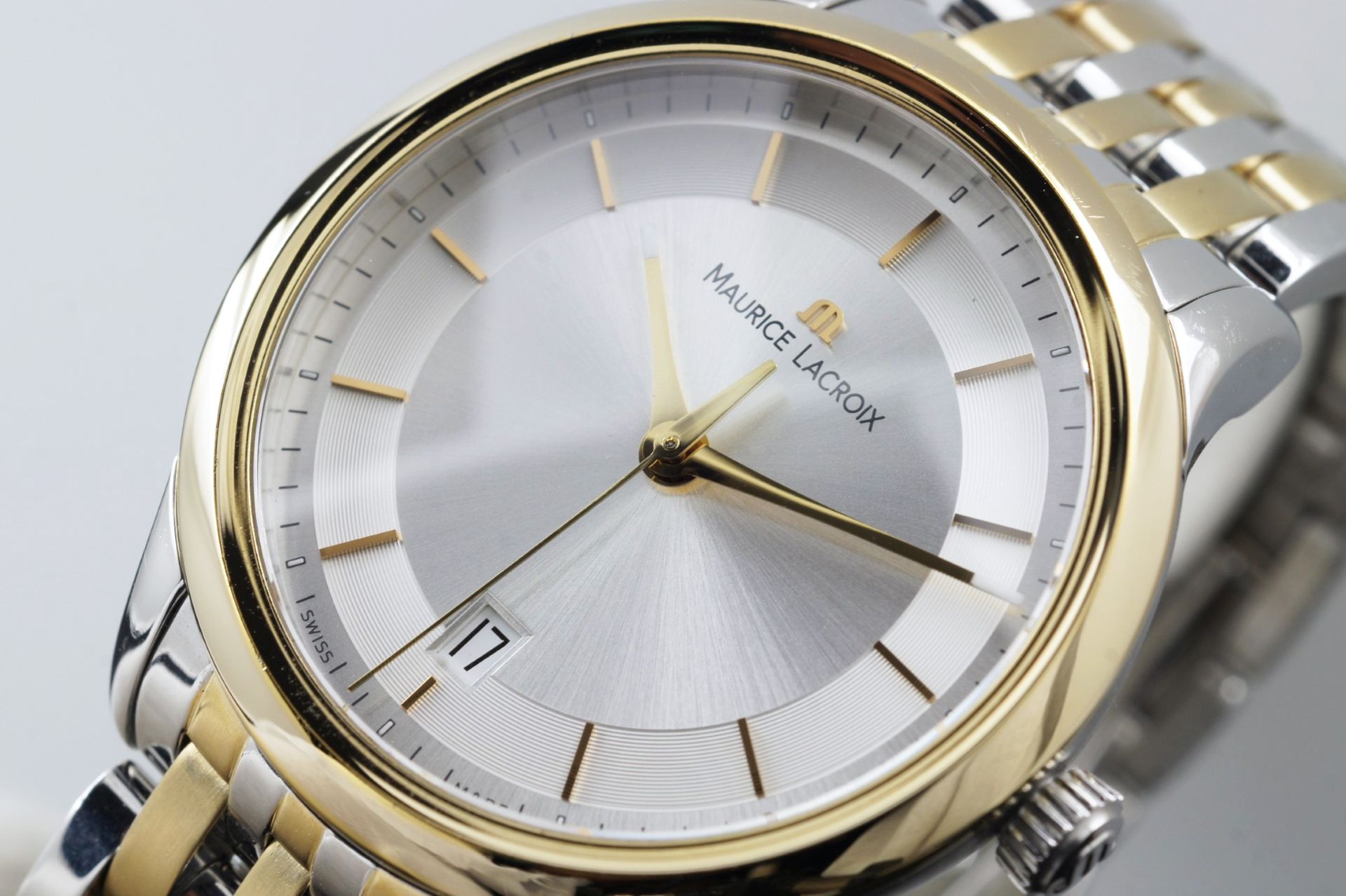 Horloge vooraanzicht: Maurice Lacroix Les Classiques st/g quartz LC1237