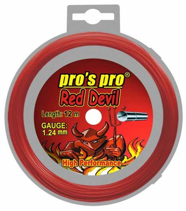  Pro's Pro Hexaspin Twist Red 1.20mm - Tennis String