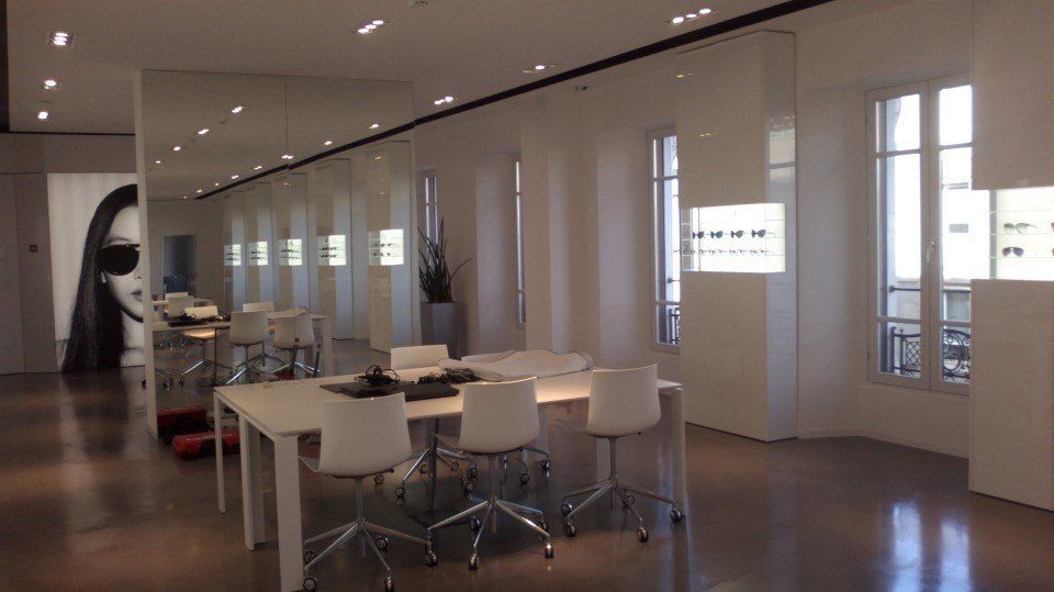 Parete divisoria a specchio per ufficio