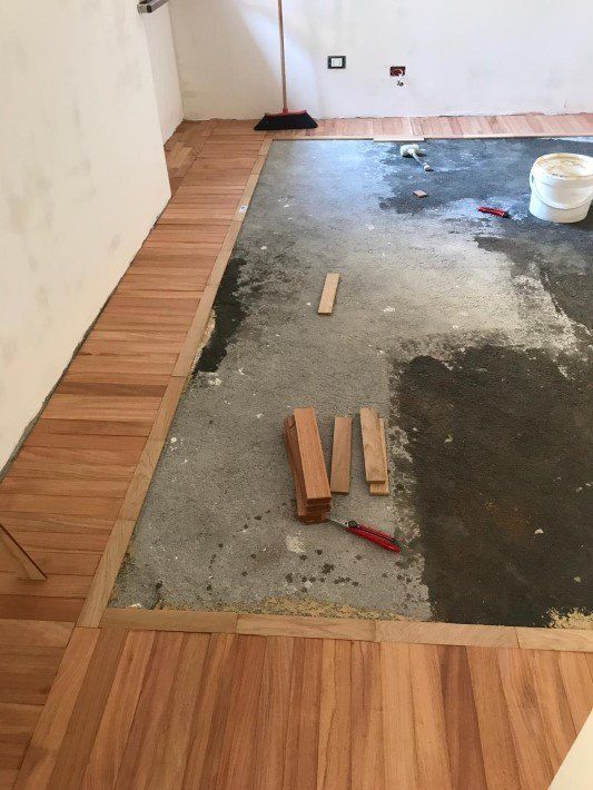 levigatura di pavimento