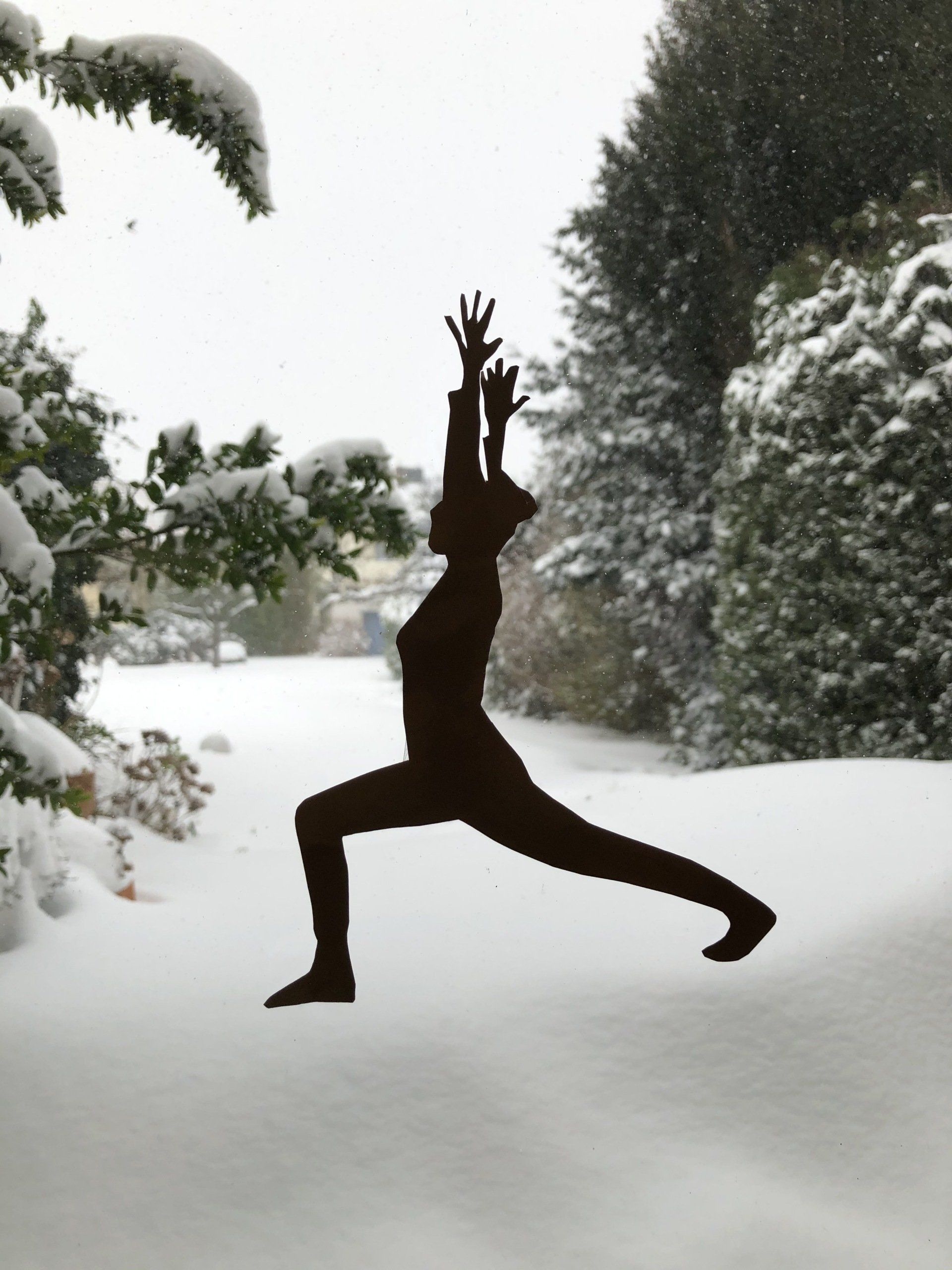 Krieger 1 Yogahaltung