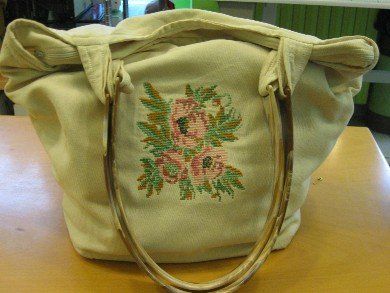 borsa realizzata con cucitrice