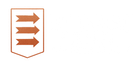 Midwest Supply & Distribution logo with shield and 3 orange arrows pointing to the right for Construction Product Supplier