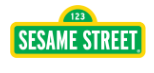 A sesame street sign on a white background