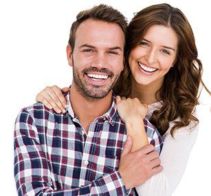 Cosmetic Dentistry —Man and Woman Smiling in Redding, CA