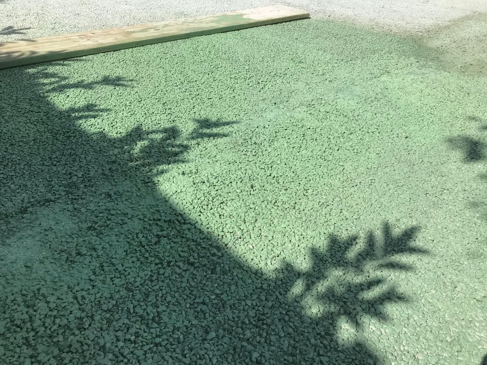 Pavimenti in gomma colata