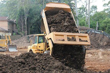 Loader — Adam Lowe Earthmoving in Somersby, NSW