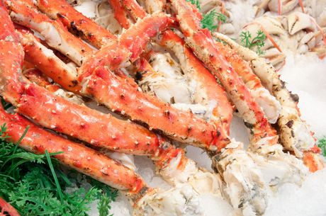 Fresh King Crab Legs — Gulf Shores, AL — King Neptune's Seafood Restaurant