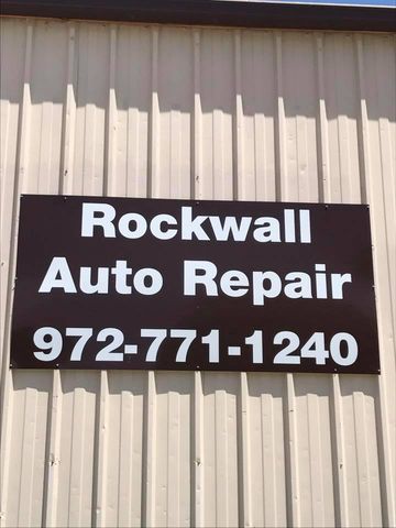 Rockwall Auto Repair Signage — Rockwall, TX — Rockwall Auto Repair