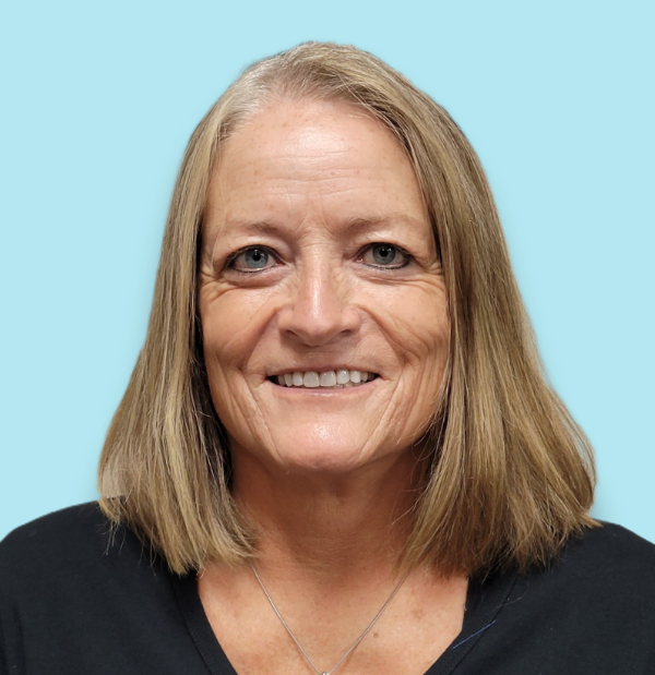 Cheryl McClendon, Rhea County instructor, wearing a black professional outfit