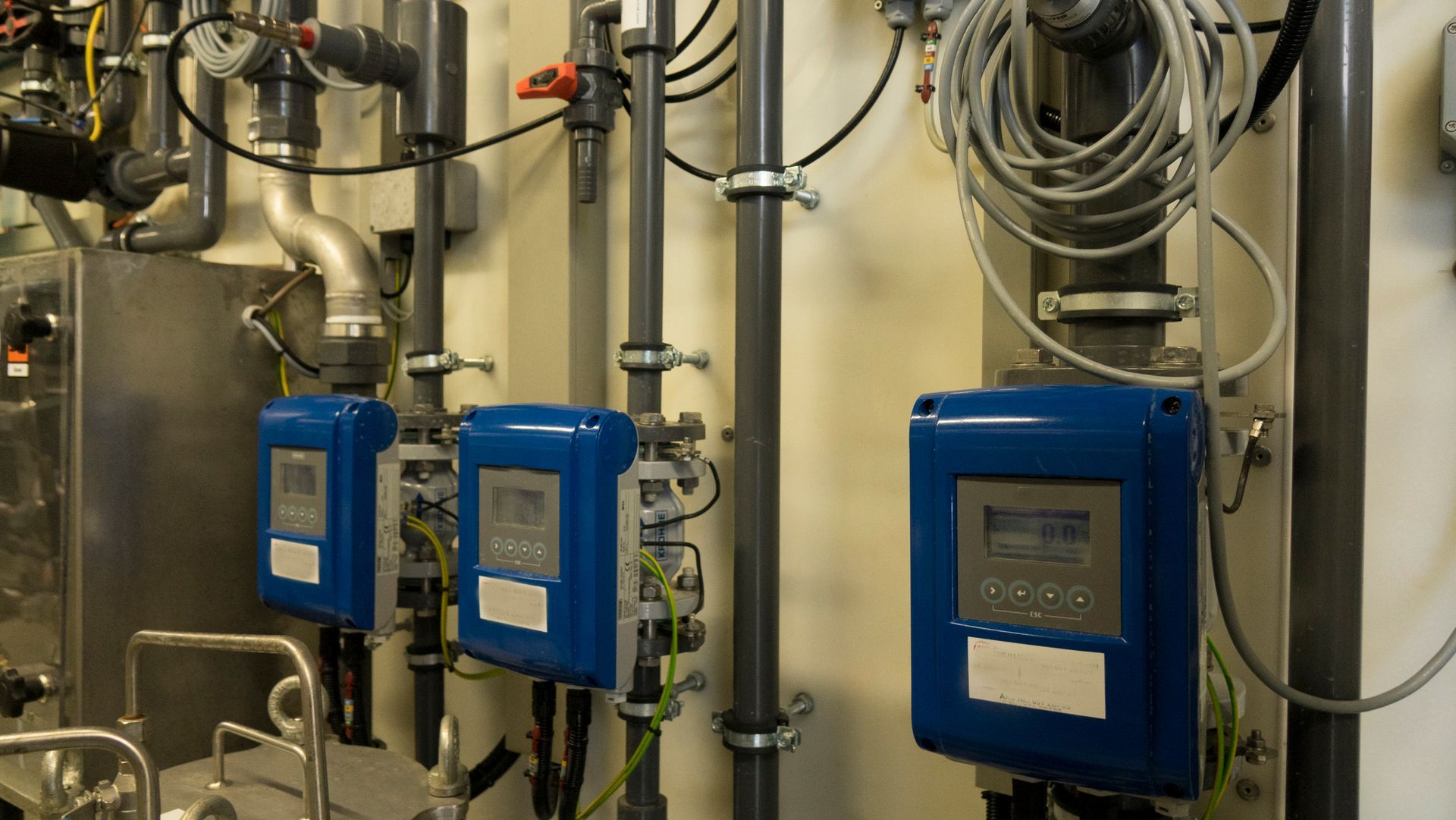 Industrial water treatment.