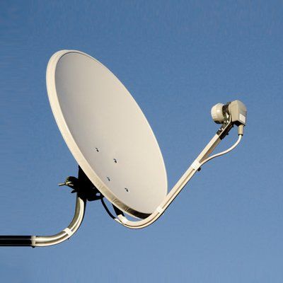 Satellite dish installation