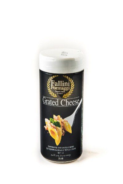Barattolo da 250gr di formaggio grattuggiato Fallini