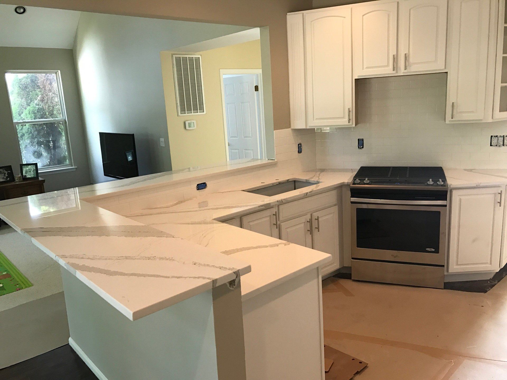 Tiered Marble Countertops in West Islip, NY